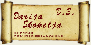 Darija Škopelja vizit kartica